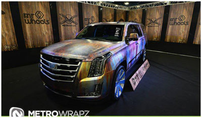 �������������������� Cadillac Escalade Rust Chrome �� Metro Wrapz